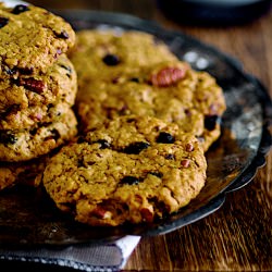 Blueberry Pecan Oatmeal Cookies