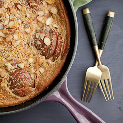 Pear Almond Clafoutis