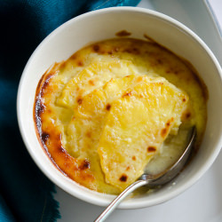 Pineapple Gratin