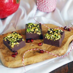 Pomegranate Fudge