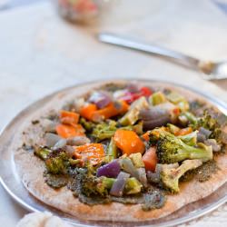 Whole Wheat Veggie Pizza