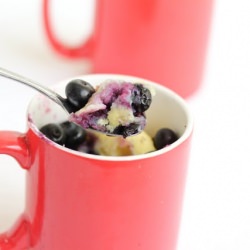 Blueberry Mug Cake