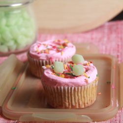 Eggless Vanilla Cupcakes