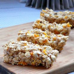 Milky Popcorn Bars