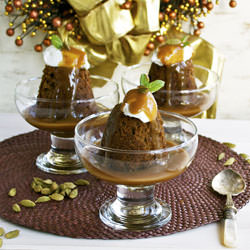 Coffee and Cardamom Toffee Pudding