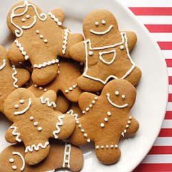 Skinny Gingerbread Cookies