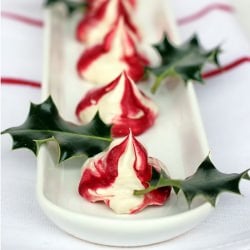 Peppermint Meringues