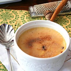 Eggnog Creme Brulee