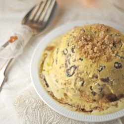 Christmas Pudding Semi-Freddo