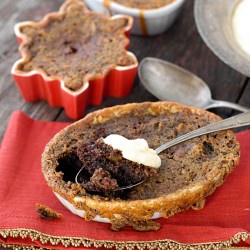 Persimmon Pudding with Hard Sauce