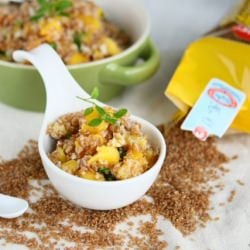 Whole Grain Bulgur Salad with Mango