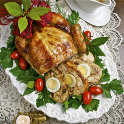 Stuffed Roast Chicken