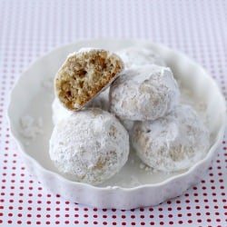 Gluten-Free Walnut Snowballs