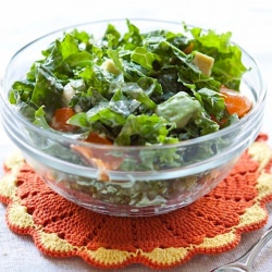 Kale Persimmon Salad