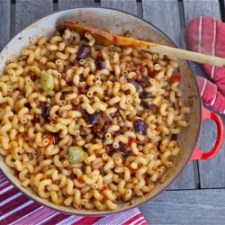 Pasta with Fresh Herbs & Olives