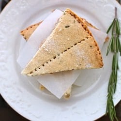Rosemary Shortbread