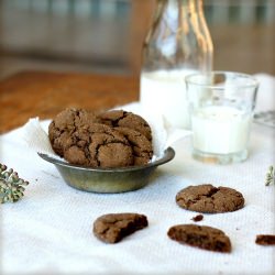 Ginger Spiced Molasses Cookies