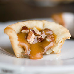 Caramel Chocolate Pecan Tassies