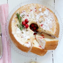 Christmas Angel Food Cake