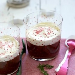 Turrón Chocolate Pots