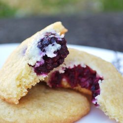 Blackberry Chambord Cookies