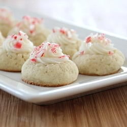 Candy Cane Thumbprints