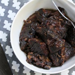 Ginger Glazed Short Ribs