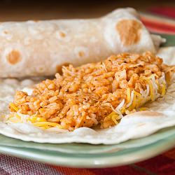 Chicken & Rice Burritos