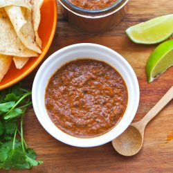 Pan Roasted Tomato Salsa