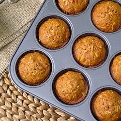 Carrot Coconut Muffins