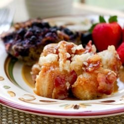 Maple Bacon Biscuits