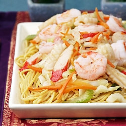 Stir Fried Seafood Noodles