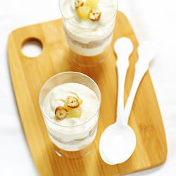 Ricotta and Pear Verrines