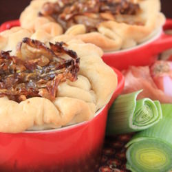 Caramelized Leek and Shallot Tart