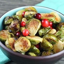 Asian Roasted Brussels Sprouts