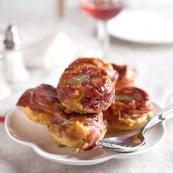Sage and Prosciutto Corn Cakes