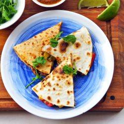 Roasted Vegetable Quesadillas