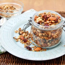 Nutty Cranberry Granola