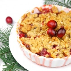 Cranberry Apple Crisp