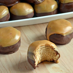 Peanut Butter Chocolate Buckeyes