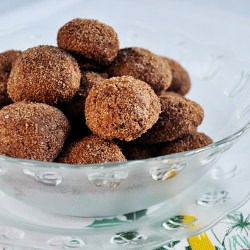 Chocolate Almond Cookies