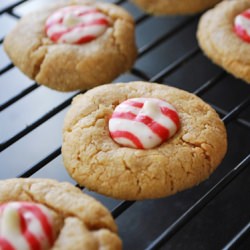 Peanut Butter Peppermint Cookies