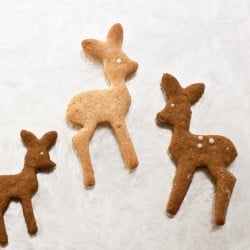 Gingerbread Fawn Cookies