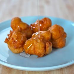 Levivot with Sweet Syrup