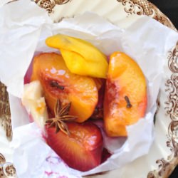 Spicy Baked Fruit