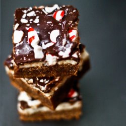 Peppermint Bark Brownies