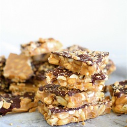 Chocolate Peanut Toffee