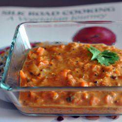 Indian Carrot Yoghurt Soup