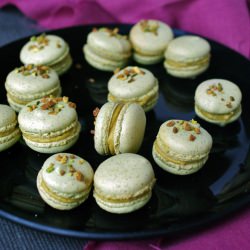 Pistachio Macarons