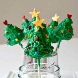 Christmas Tree Cake Pops